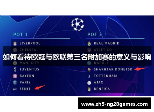 如何看待欧冠与欧联第三名附加赛的意义与影响 如何看待欧冠与欧联第三名附加赛的意义与影响